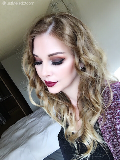 Holiday Glam Makeup justmelsdotcom