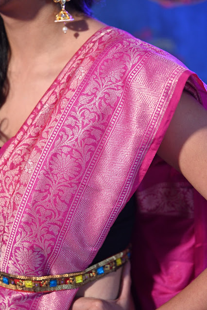 Banarasi brocade zari saree