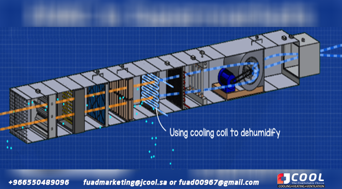 Dehumidifying with a Cooling Coil: How Air Handling Units Work