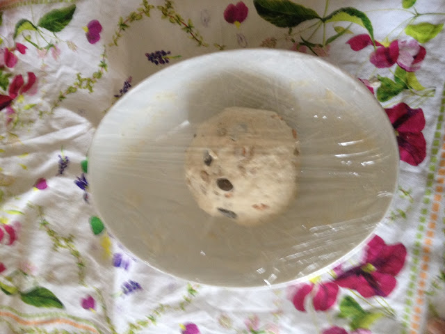 Pan de avena y pipas de calabaza