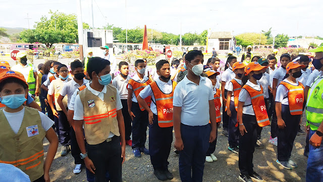 RETOMAN LAS PATRULLAS ESCOLARES EN CARORA