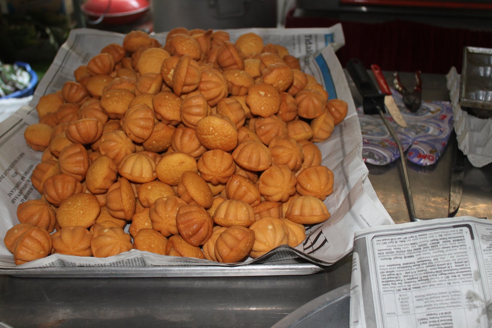 Resepi Opah Catering: Kuih Bahulu Tradisional Melayu