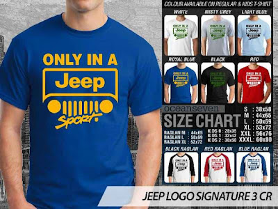 T shirt JEEP LOGO SIGNATURE 3CR