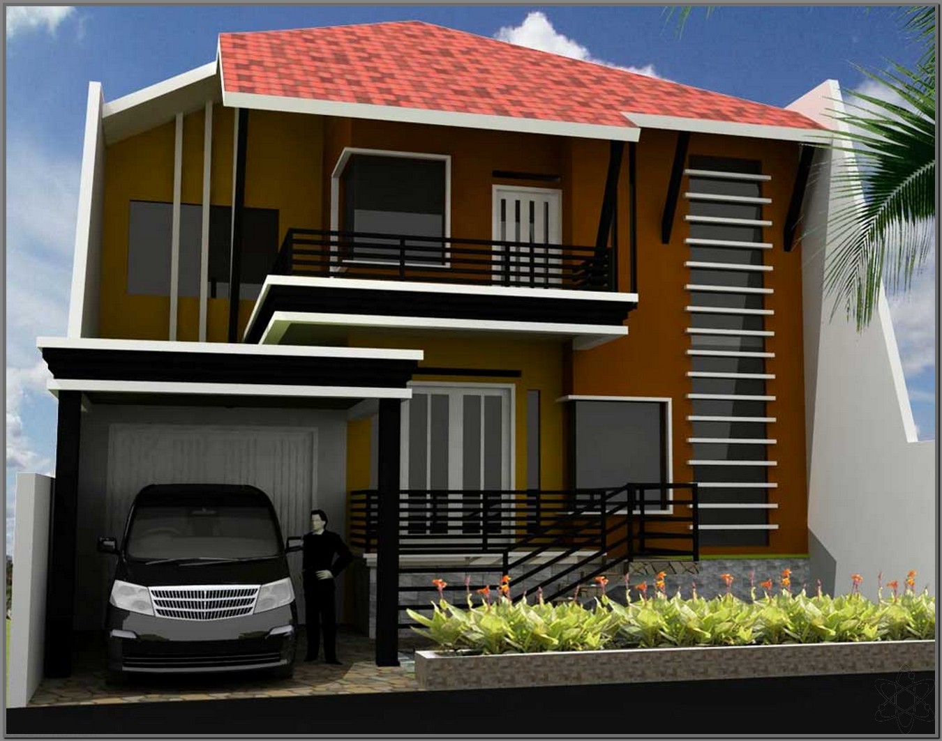 30 Model Desain Rumah 2 Lantai Minimalis