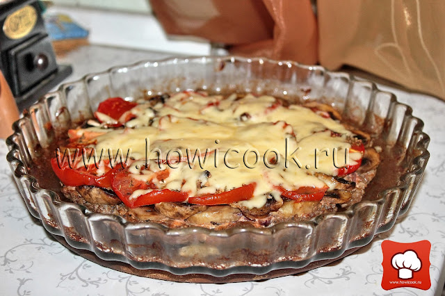 рецепт мясной пиццы