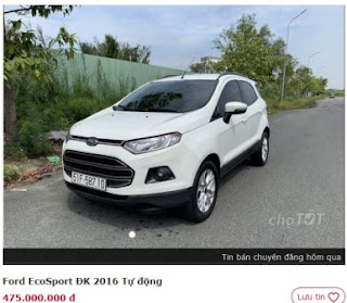 Ecosport cũ 2018