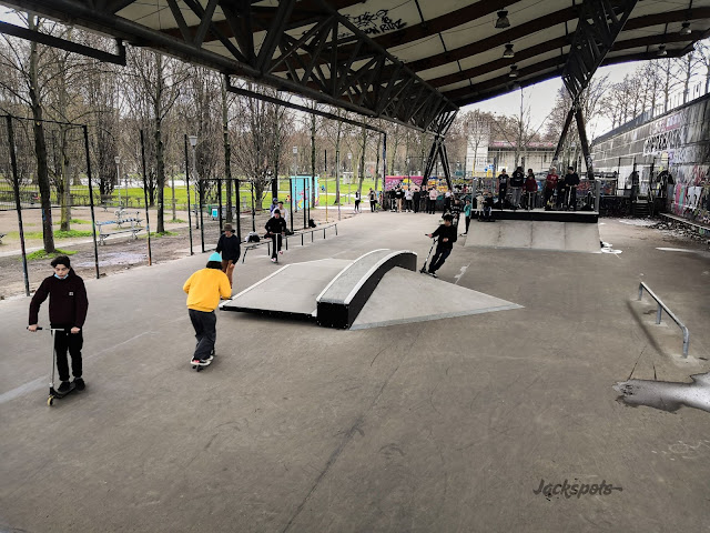 nouveau skatepark de bercy 2021