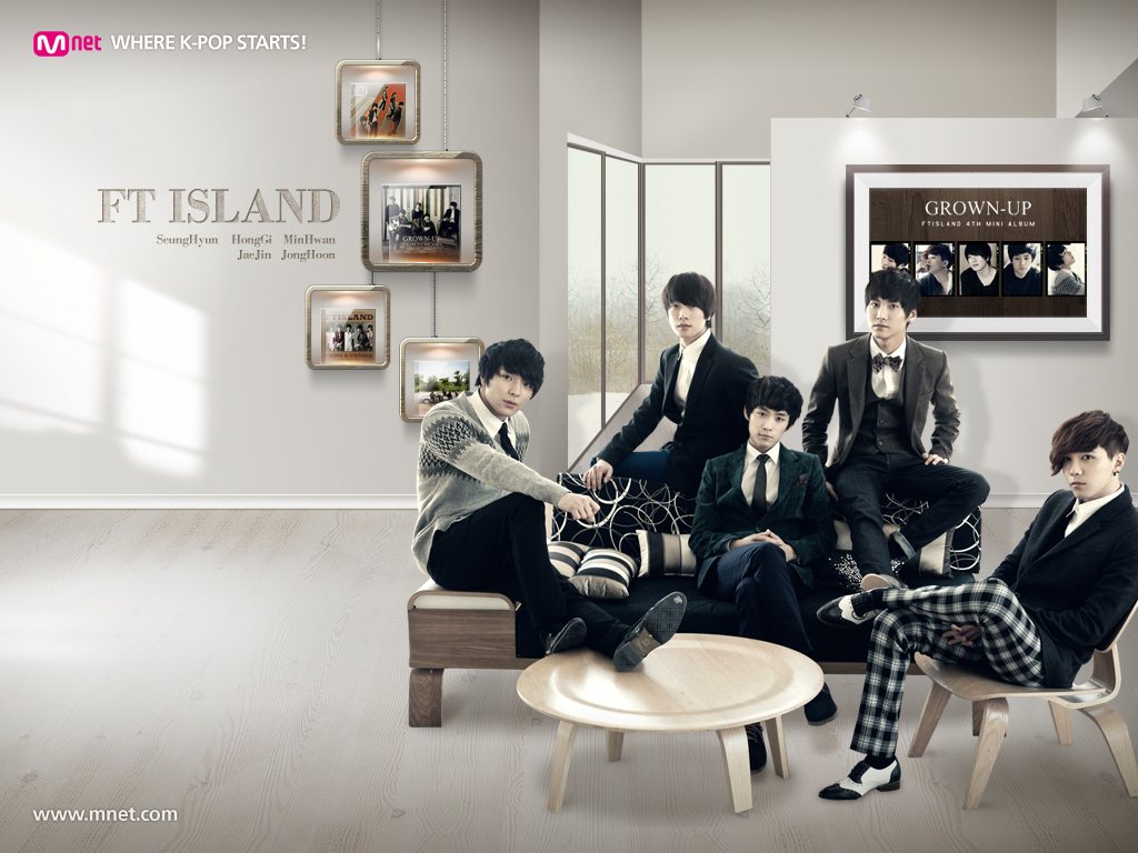 JT's Photoblog: FT Island - Grown Up MNET Wallpaper (HQ DL Link)