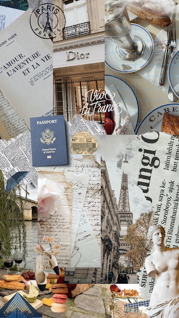 Paris Mood Board | Kelly Fountain