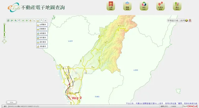 高雄不動產電子地圖查詢介面-EricZhang