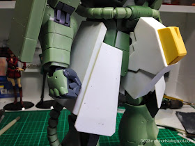 1/48 Zaku Hangar Diorama WIP041014photo