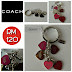 COACH Heart Multi Mix Key Chain