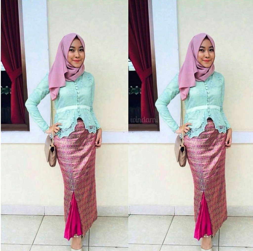 Model Baju  Kebaya Songket  Kekinian  Dan Modern Model Baju  