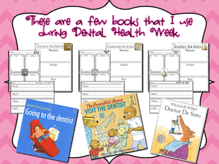 http://www.teacherspayteachers.com/Product/A-Trip-to-the-Dentist-Graphic-Organizers-1033198