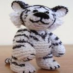 patron gratis tigre amigurumi, free amiguru pattern tiger 