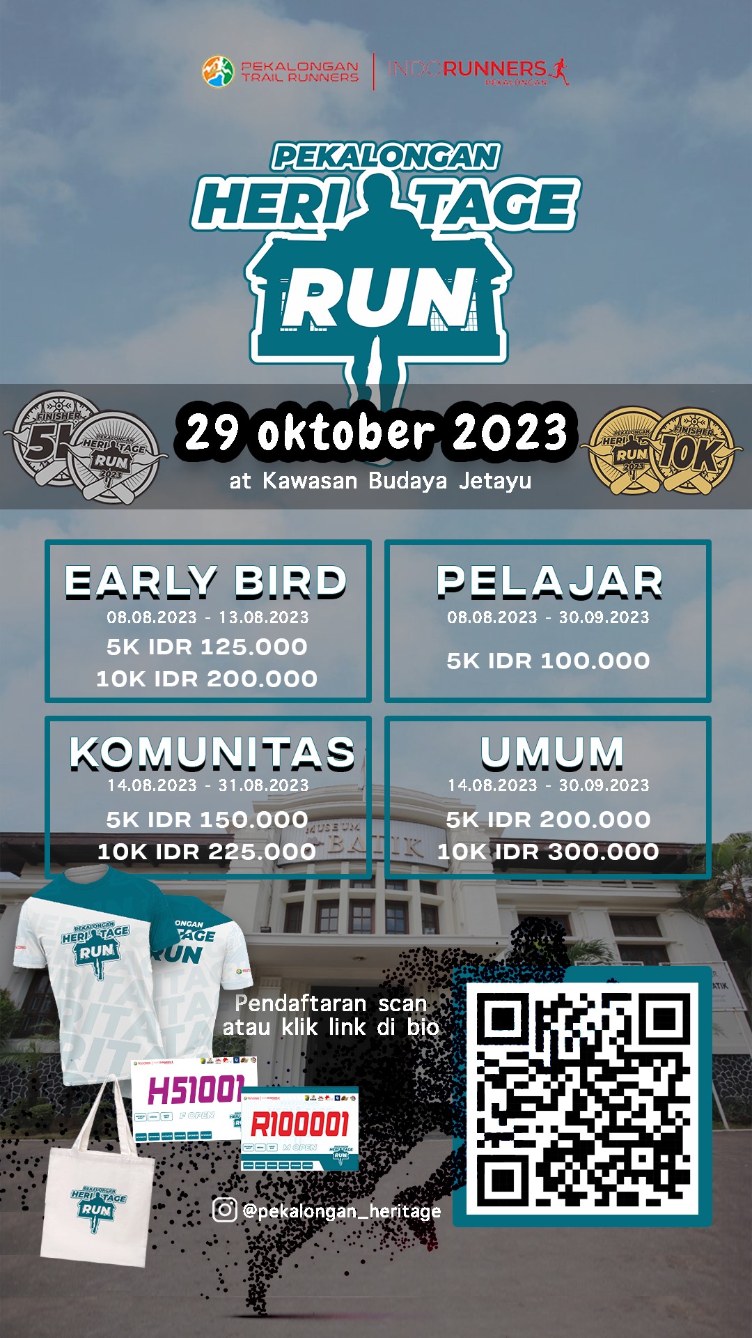 Pekalongan Heritage Run • 2023