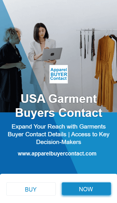 USA Garment Buyers and Apparel Importers Contact List Database