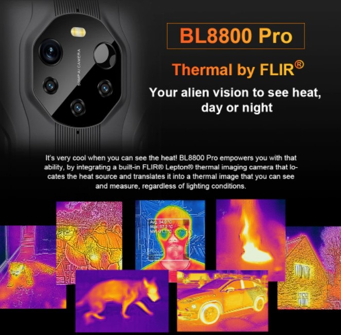 Blackview BL8800 5G Smartphone With Thermal Camera