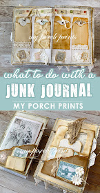 What to do with a junk journal from My Porch Prints