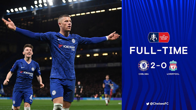 FT: Chelsea 2-0 Liverpool, Willian And Barkley On Target As Blues Move To Quarter Final (Video Highlight)