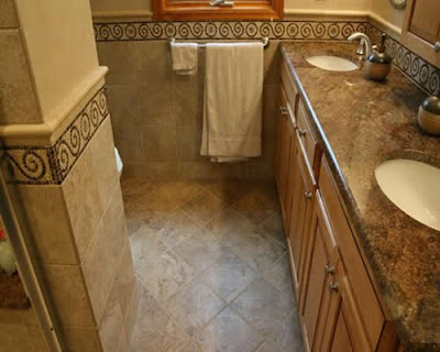Ceramic Bathroom Floor Tile