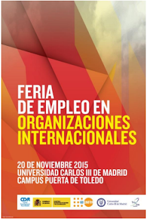 FERIA DE EMPLEO en organizaciones internacionales 20 de Noviembre de 2015 Madrid