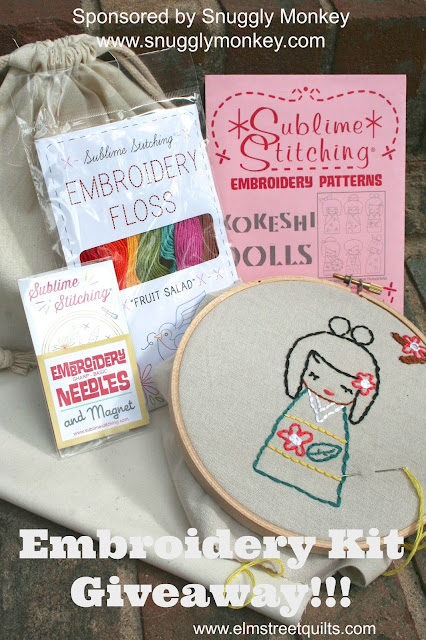 Embroidery Kit Giveaway