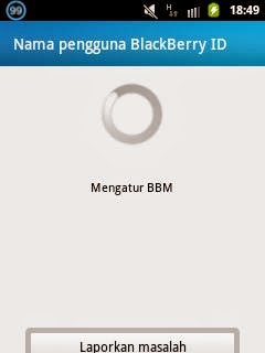 bbm gingerbread loading terus mengatur bbm