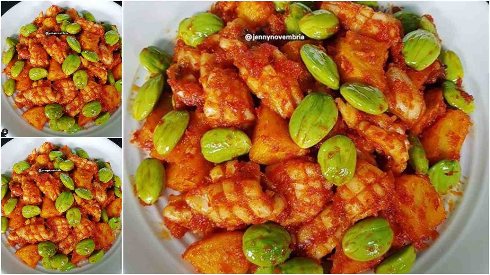 Resep Balado Cumi Kentang & Pete