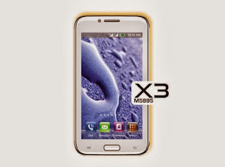 S-Nexian X3 M5895,Hp Layar Sentuh, Dual SIM, Layar 5 Inci