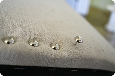 how to add nailhead trim