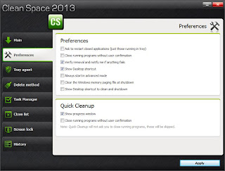 Free Download Clean Space 2013.01 with Crack Full Version