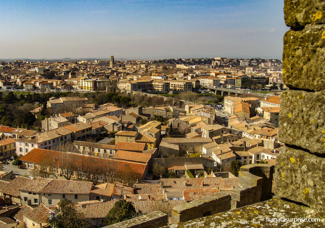 muralhas medievais de Carcassonne, França