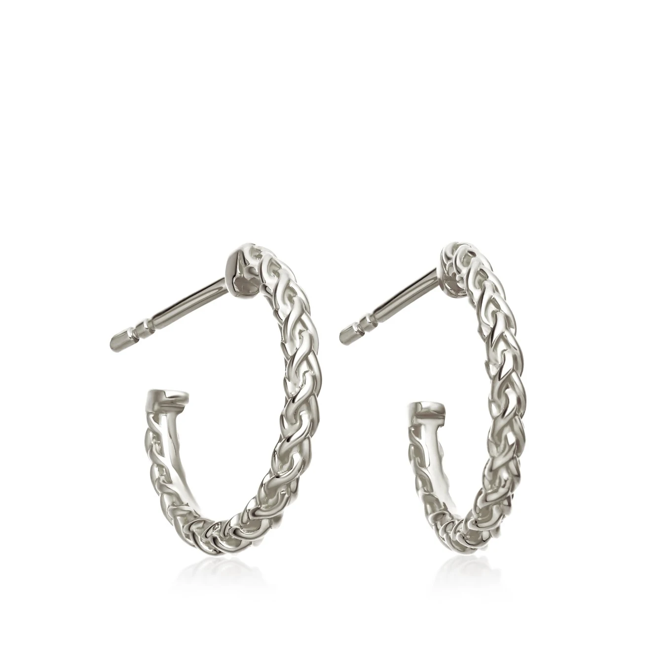 Astley Clarke Mini Spiga Hoop Earrings - British luxury jewellery - UK style blog