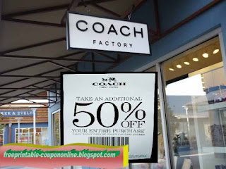 Free Printable Coach Coupons