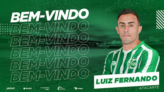 Atacante Luiz Fernando é o novo reforço do Juventude