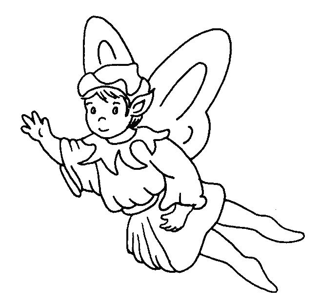 tinkerbell coloring pages