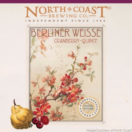 North Coast Releasing New Cranberry-Quince Berliner Weisse