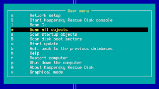 Hướng Dẫn Sử Dụng Kaspersky Rescue Disk  