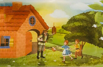 Father is very happy to see Hansel and Gretel. Hansel and Gretel house,  hansel and gretel story, hansel and gretel short story script, hansel and gretel short story, hansel and gretel story with pictures, hansel and gretel story for kids, hansel and gretel story summary, hansel and gretel, hansel and gretel story online,  hansel and gretel story moral, original hansel and gretel story, real hansel and gretel story, the story of hansel and gretel in english, hansel and gretel english fairy tales,