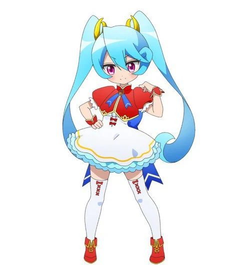 Ezomochi, personaje del anime Magical Girl Ezomichi que ve el protagonista Tsutsui.
