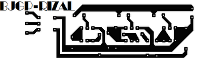 PCB Lampu Disco 5 Wat