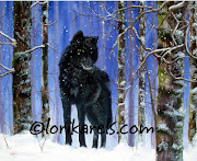Black Wolf by Lori Karels