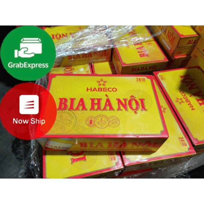 [ softdrink94 ]  Bia Hà Nội lon 24x330ml [GIÁ KHÔNG LÃI]