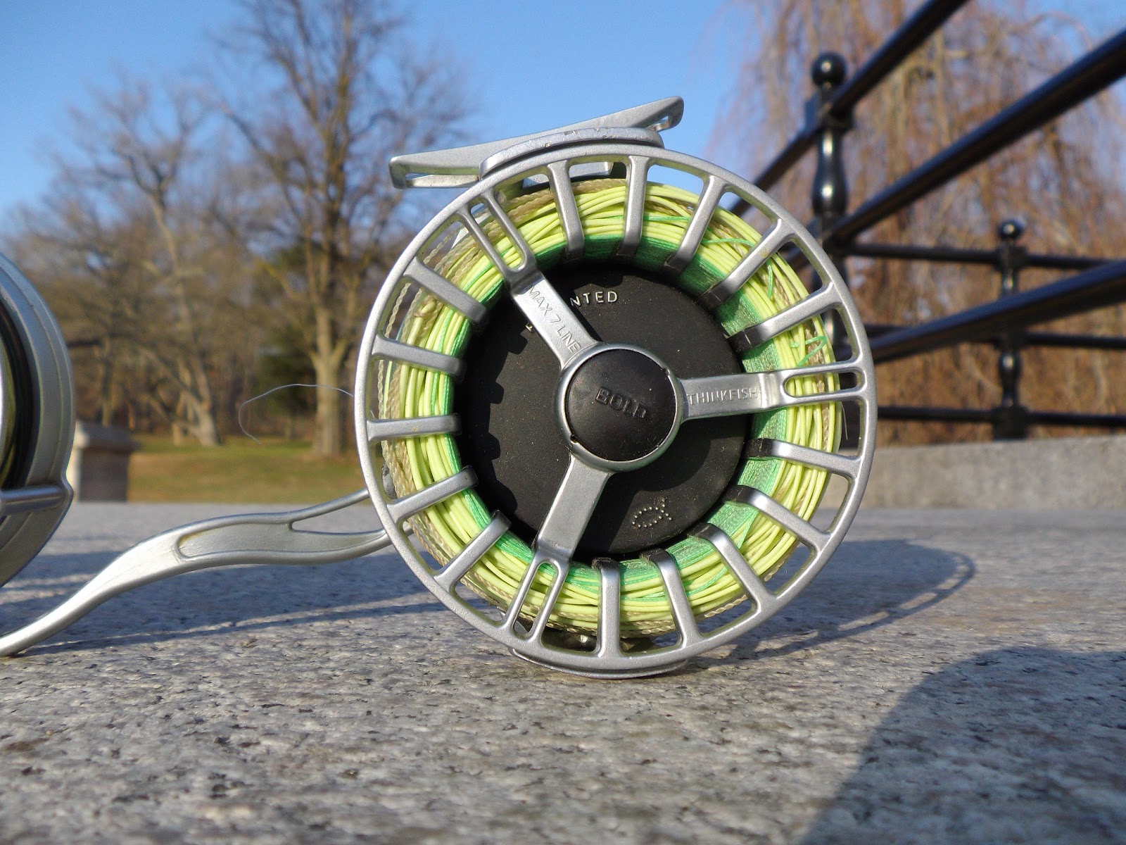 The Great Lakes of NYC: Peux Fulgor Semi automatic fly reel