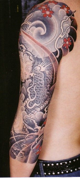 japanese tattoo sleeve designs for girls Sleeve Tattoos Style Design Pictures