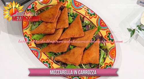 Mozzarella in carrozza ricetta zia Cri