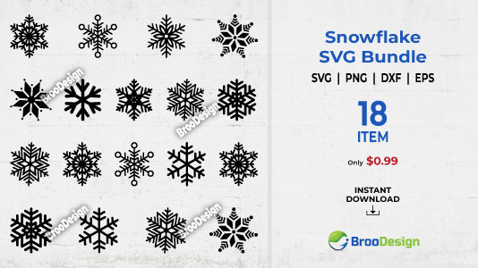 Snowflake SVG Bundle