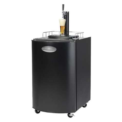 Nostalgia Electrics KRS2100 Kegorator Beer Keg Fridge, Black