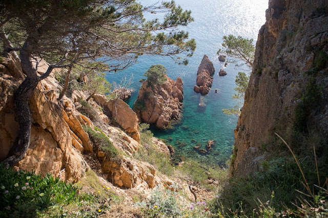 Прогулка вдоль Cami de Ronda de Sant Feliu de Guixols a Platja San Pol